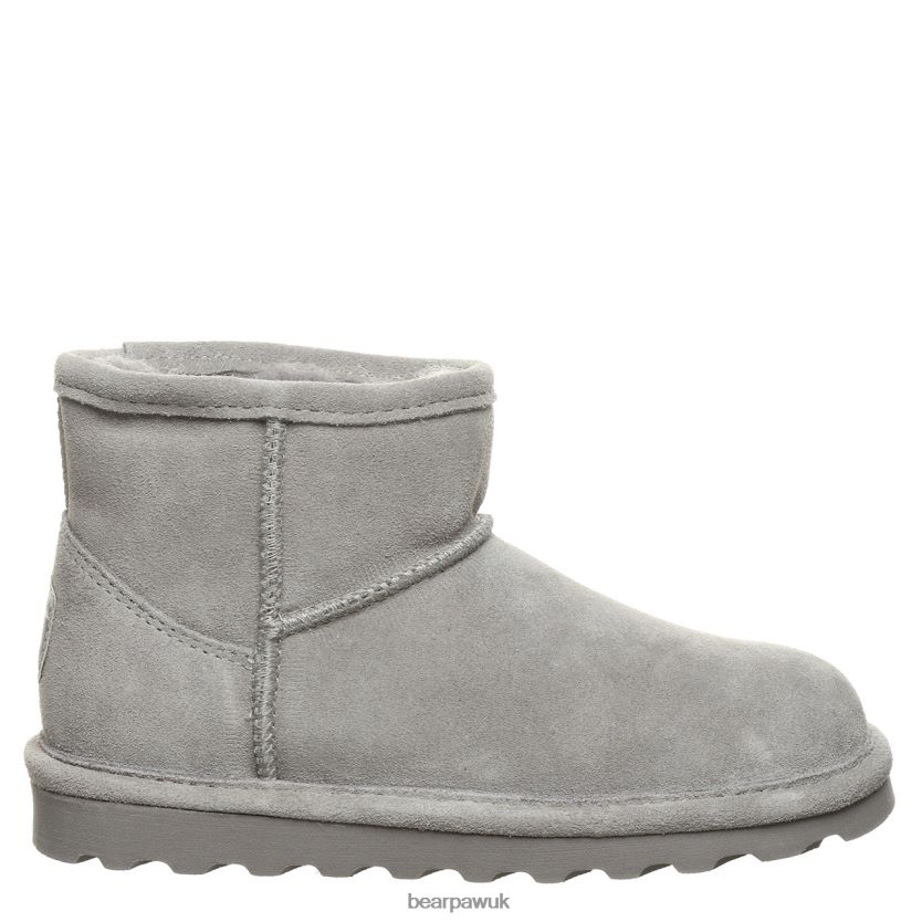 Boots UK BEARPAW Kids Alyssa Youth Gray Fog 44J6567