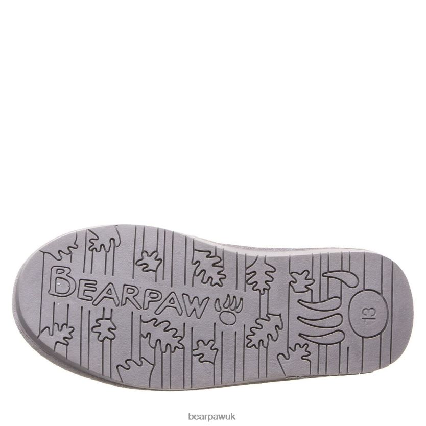 Boots UK BEARPAW Kids Betsey Youth Gray Fog 44J6585