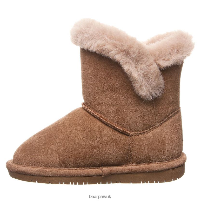 Boots UK BEARPAW Kids Betsey Youth Hickory 44J6584