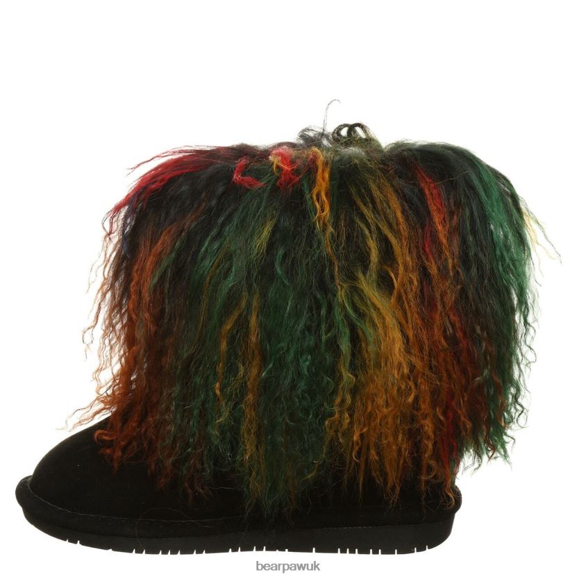 Boots UK BEARPAW Kids Boo Youth Rasta 44J6577