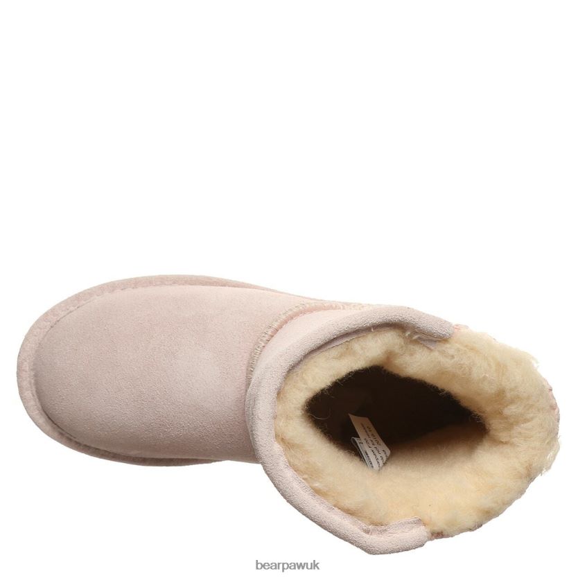 Boots UK BEARPAW Kids Boshie Youth Pale Pink 44J6608