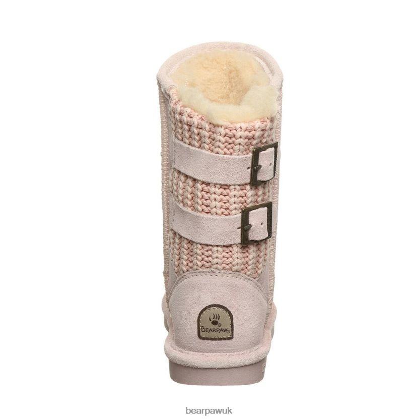 Boots UK BEARPAW Kids Boshie Youth Pale Pink 44J6608