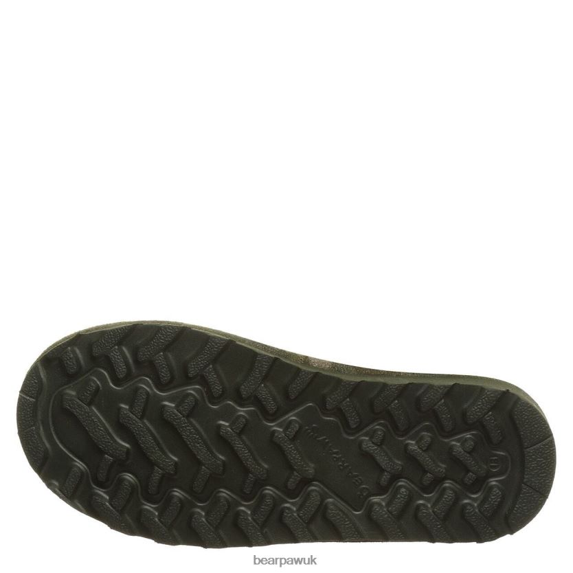 Boots UK BEARPAW Kids Brady Youth Olive Camo 44J6603