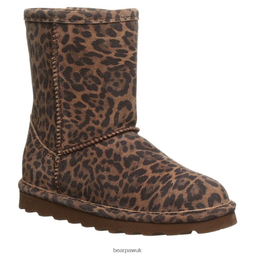 Boots UK BEARPAW Kids Elle Exotic Youth Leopard 44J6601