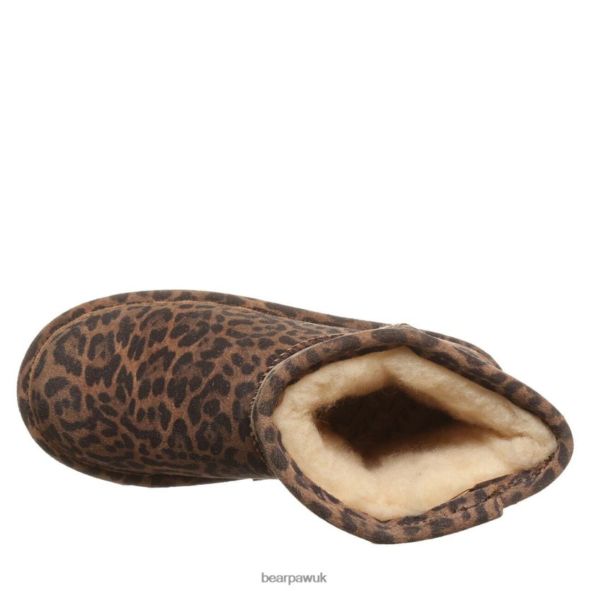 Boots UK BEARPAW Kids Elle Exotic Youth Leopard 44J6601