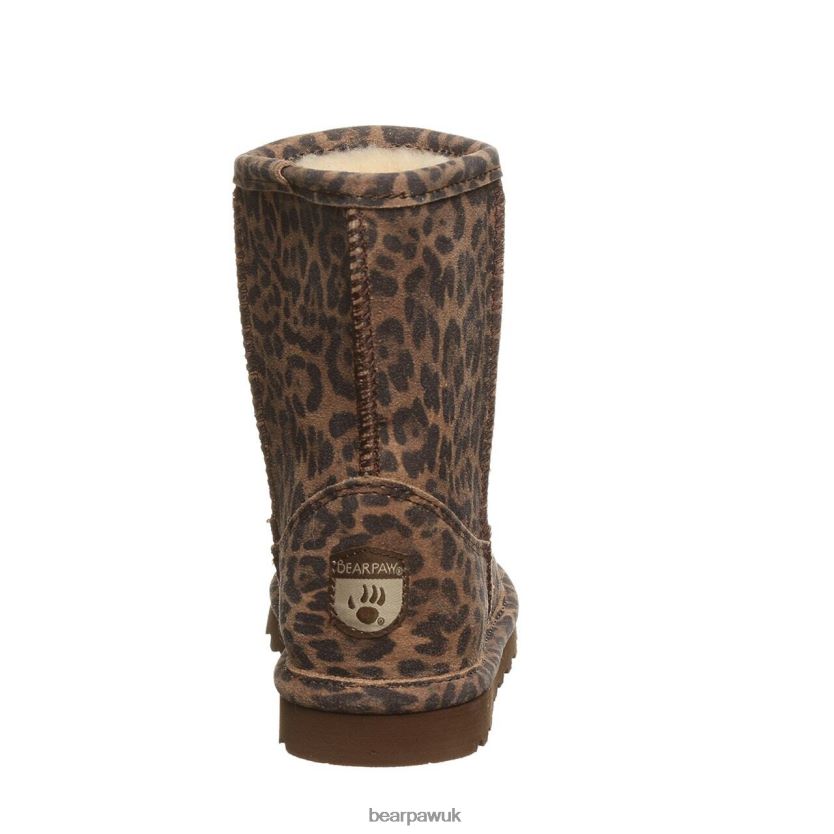 Boots UK BEARPAW Kids Elle Exotic Youth Leopard 44J6601
