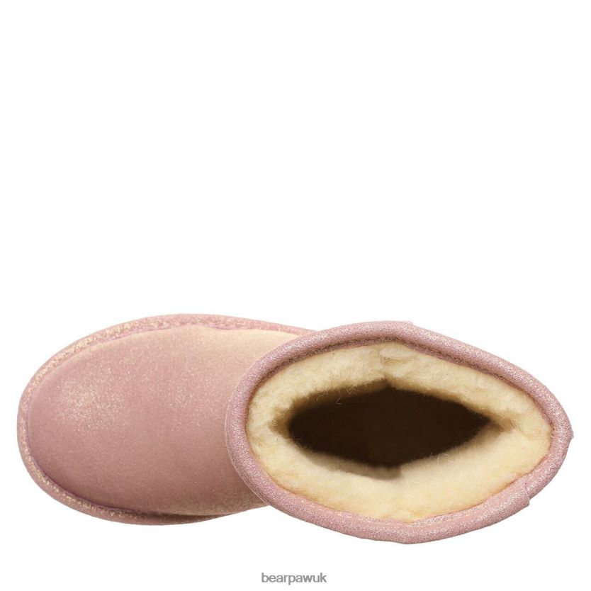 Boots UK BEARPAW Kids Elle Exotic Youth Pink Glitter 44J6600