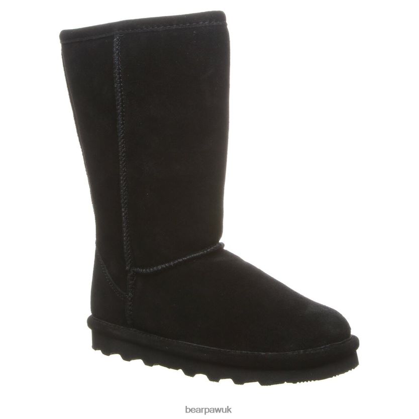 Boots UK BEARPAW Kids Elle Tall Youth Black 44J6588