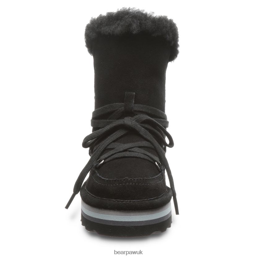 Boots UK BEARPAW Kids Retro Mondi Youth Black 44J6599