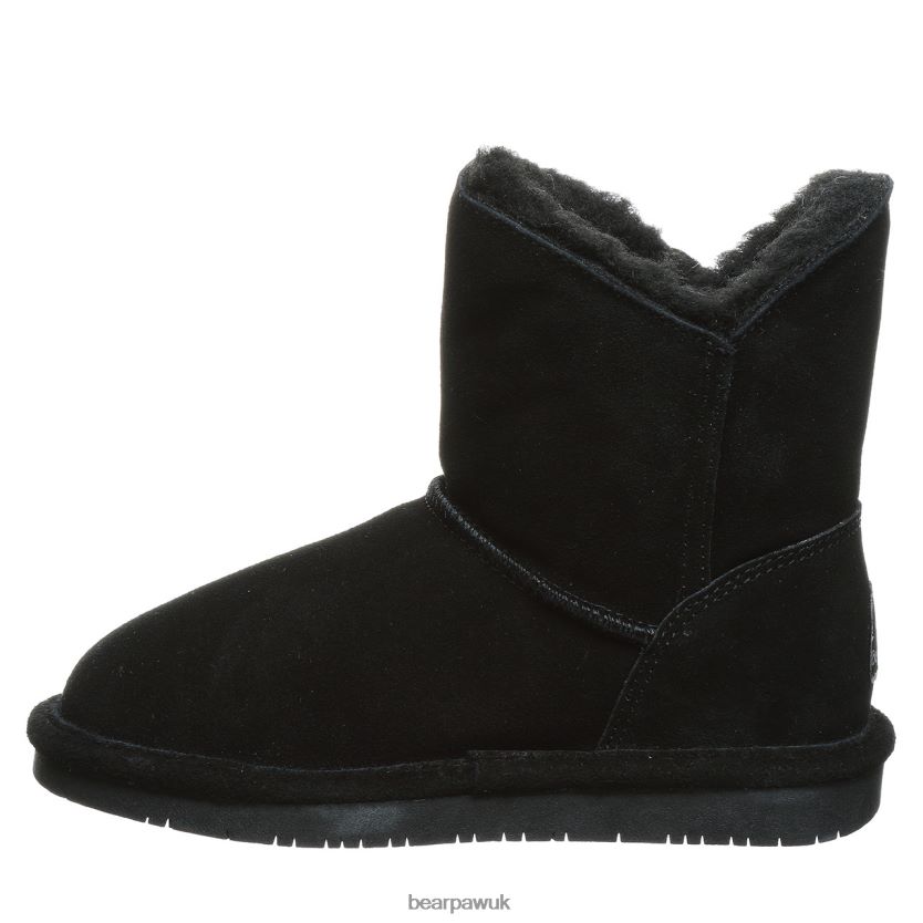 Boots UK BEARPAW Kids Rosaline Youth Black 44J6602