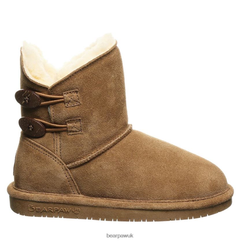 Boots UK BEARPAW Kids Rosaline Youth Hickory 44J6582