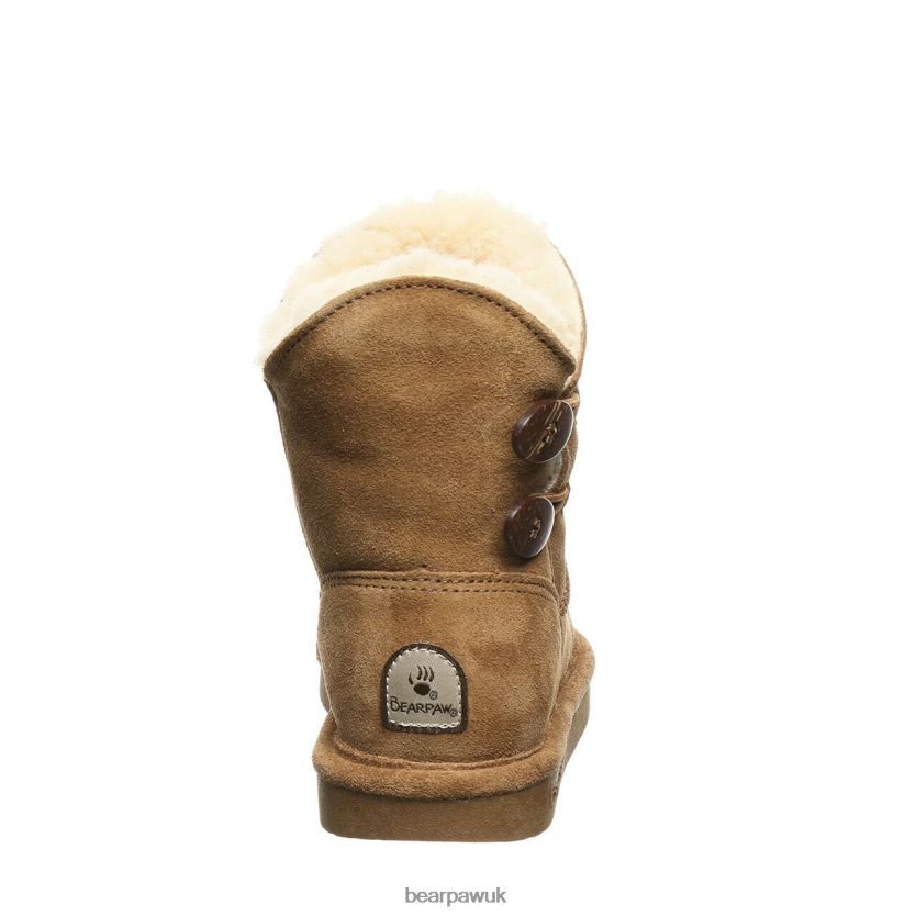 Boots UK BEARPAW Kids Rosaline Youth Hickory 44J6582