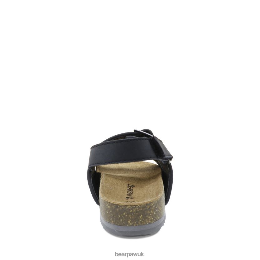 Sandals UK BEARPAW Kids Brooklyn Toddler Black 44J6621