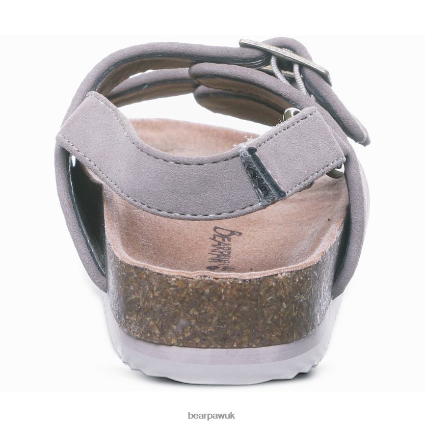 Sandals UK BEARPAW Kids Brooklyn Toddler Stone 44J6631