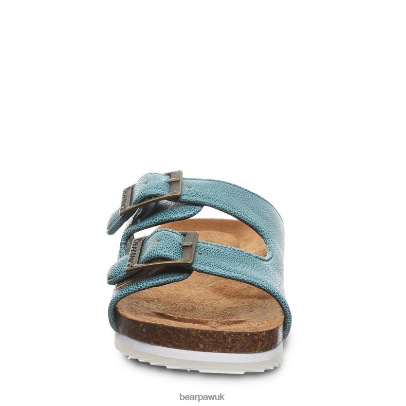 Sandals UK BEARPAW Kids Brooklyn Youth Teal 44J6624