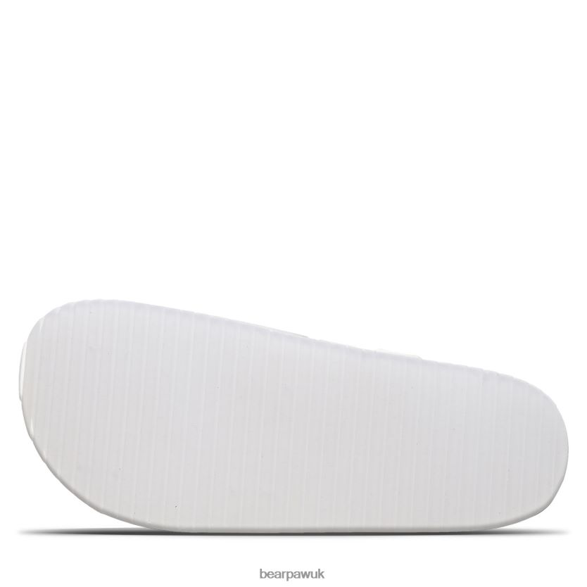 Sandals UK BEARPAW Kids Brooklyn Youth White Metallic 44J6625