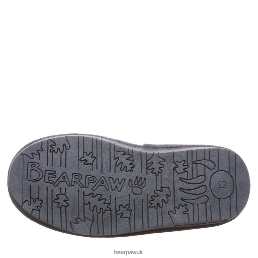 Slippers UK BEARPAW Kids Alice Youth Charcoal 44J6618