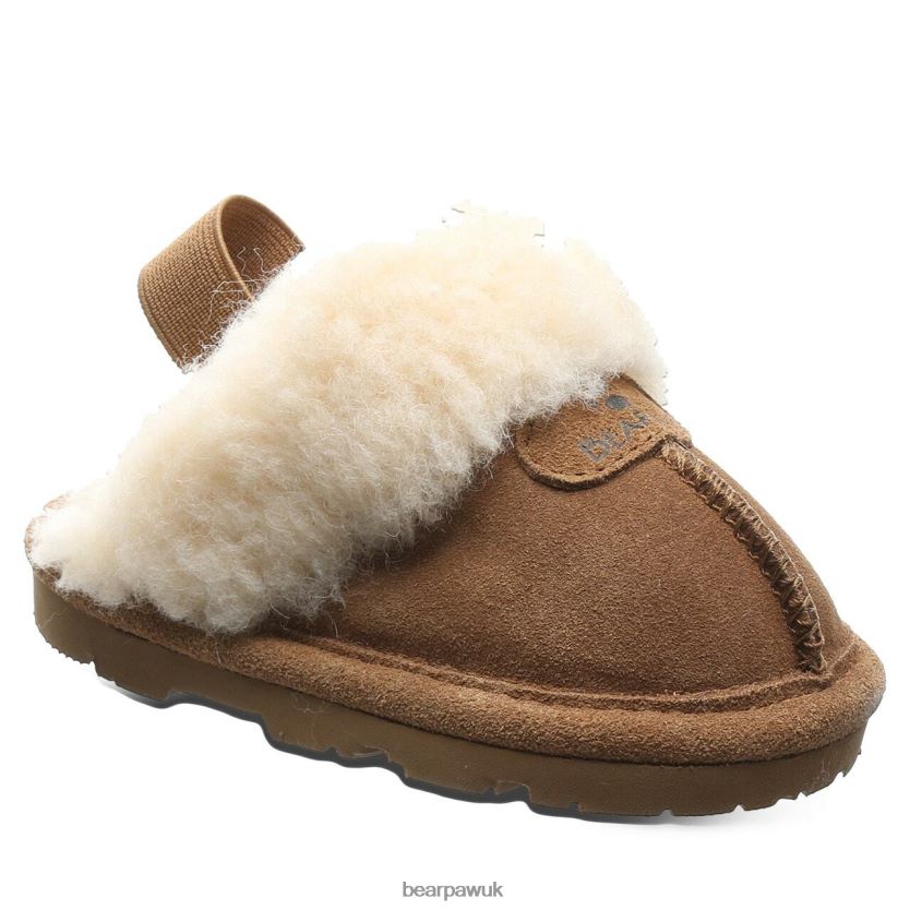Kids bearpaw slippers discount