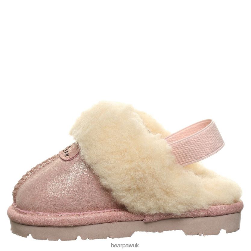 Slippers UK BEARPAW Kids Loki Toddler Pink Glitter 44J6612