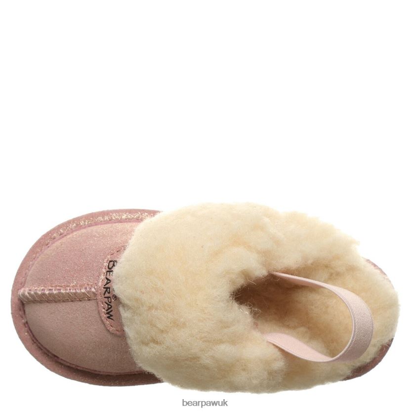 Slippers UK BEARPAW Kids Loki Toddler Pink Glitter 44J6612