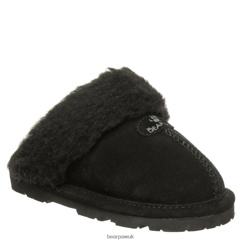 Slippers UK BEARPAW Kids Loki Youth Black 44J6617