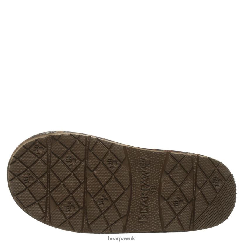 Slippers UK BEARPAW Kids Loki Youth Leopard 44J6616