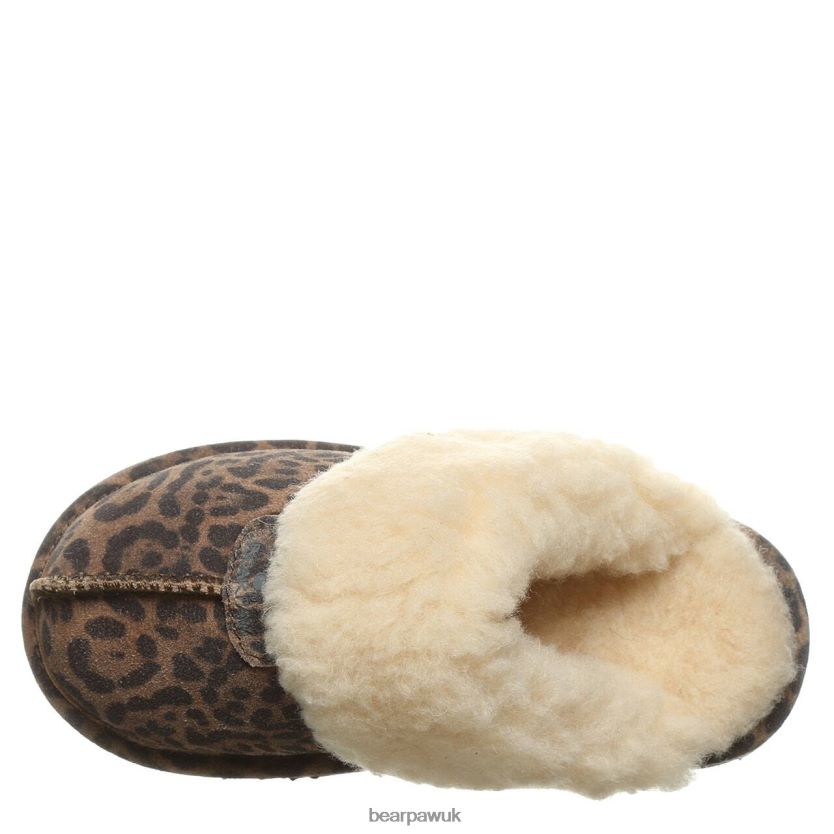 Slippers UK BEARPAW Kids Loki Youth Leopard 44J6616