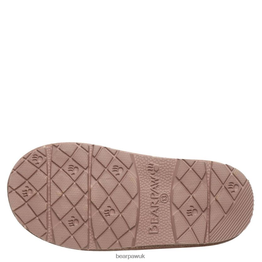 Slippers UK BEARPAW Kids Loki Youth Pink Glitter 44J6609