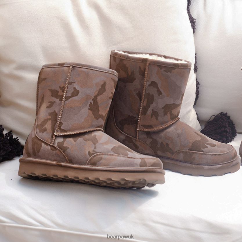 Boots UK BEARPAW Men Brady Wide Earth Camo 44J6523