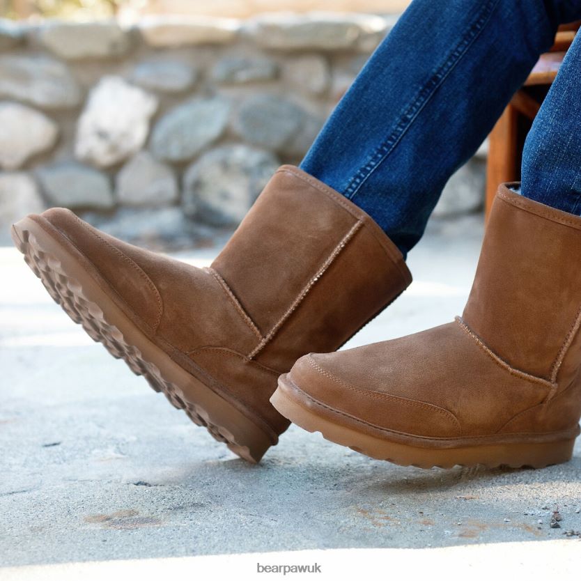 Boots UK BEARPAW Men Brady Wide Hickory 44J6510