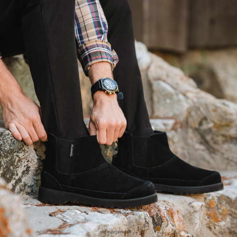 Boots UK BEARPAW Men Nick Black 44J6517