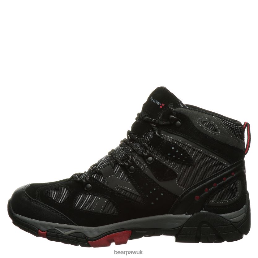 Hikers UK BEARPAW Men Brock Black/Grey 44J6560