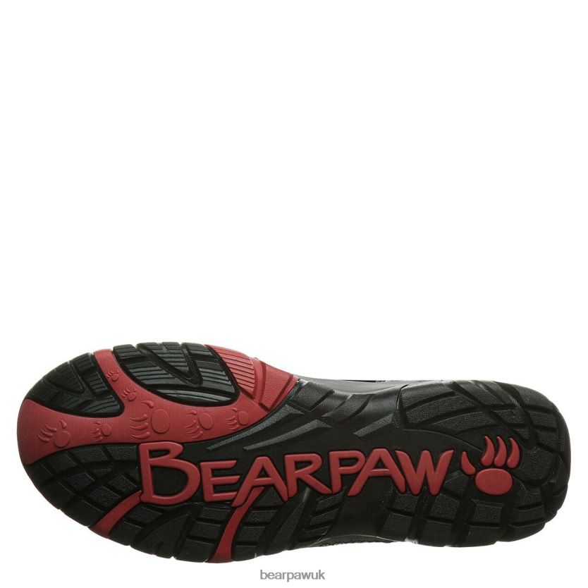 Hikers UK BEARPAW Men Brock Black/Grey 44J6560