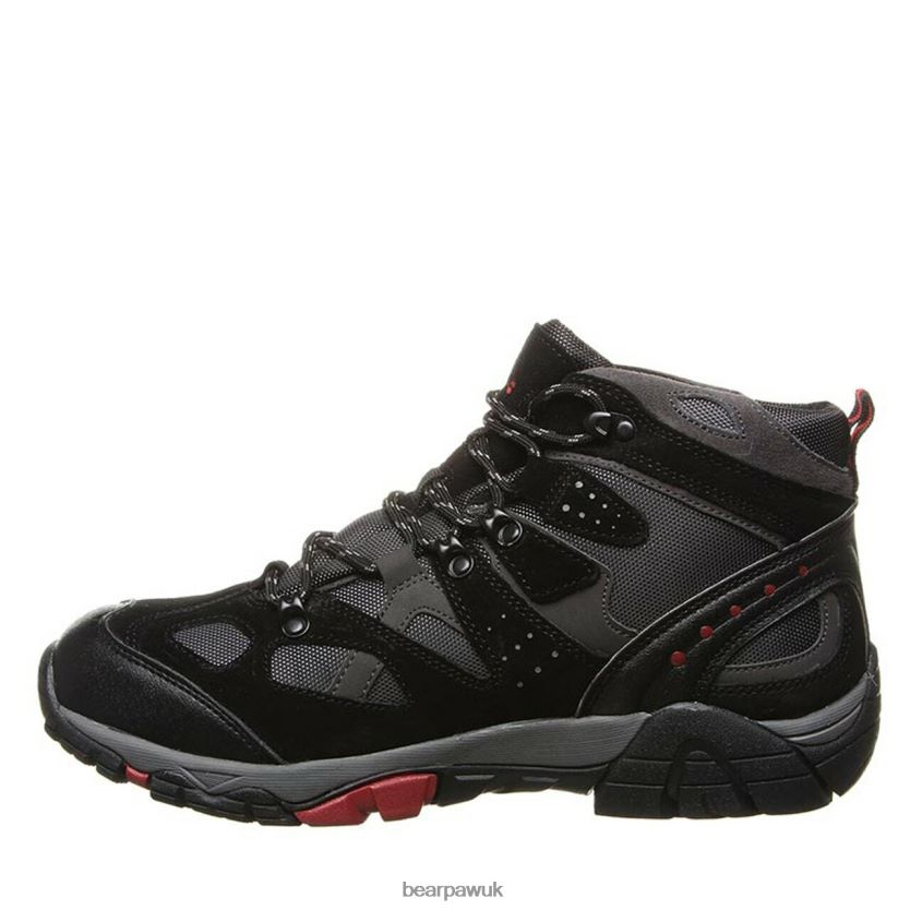 Hikers UK BEARPAW Men Brock Wide Black/Grey 44J6557