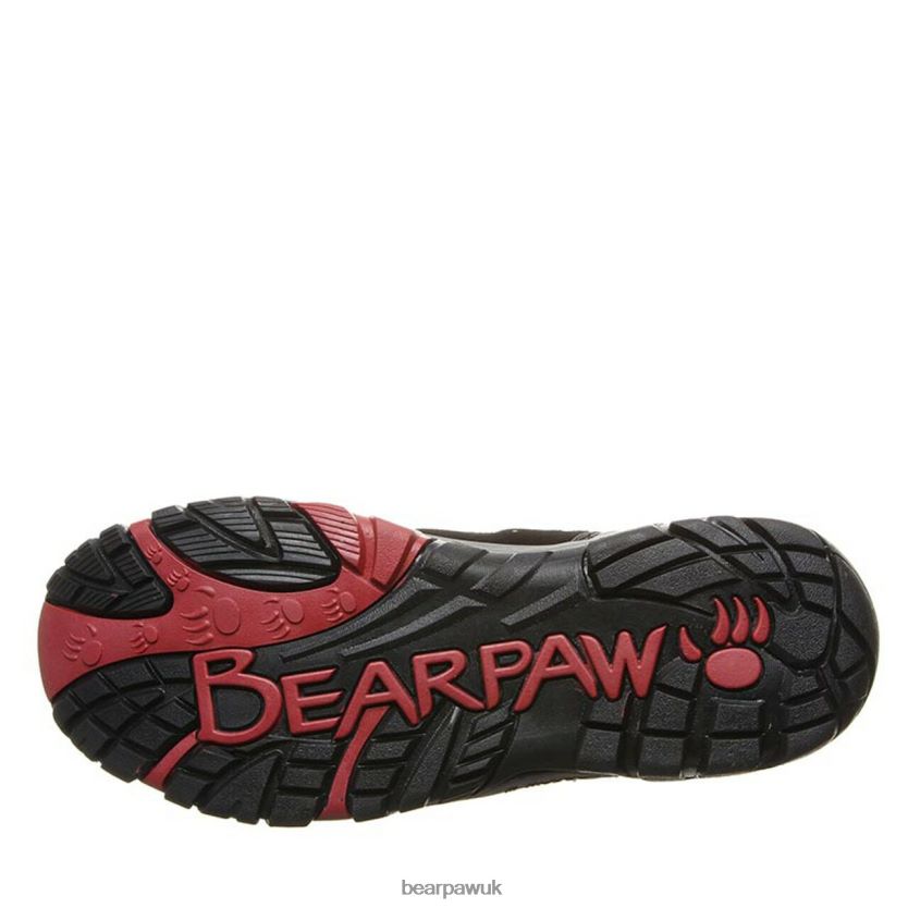 Hikers UK BEARPAW Men Brock Wide Black/Grey 44J6557