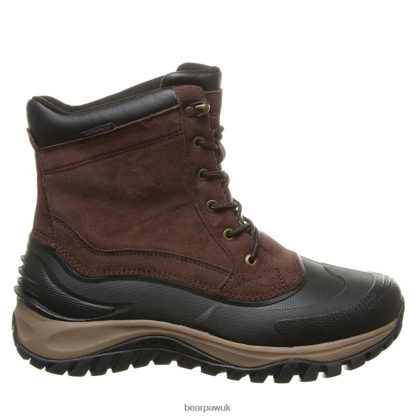 Hikers UK BEARPAW Men Teton Chocolate 44J6558