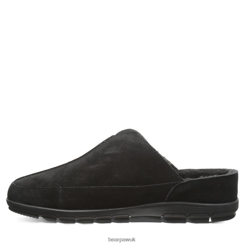 Slippers UK BEARPAW Men Bruce Black 44J6526