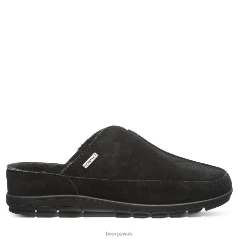 Slippers UK BEARPAW Men Bruce Black 44J6526