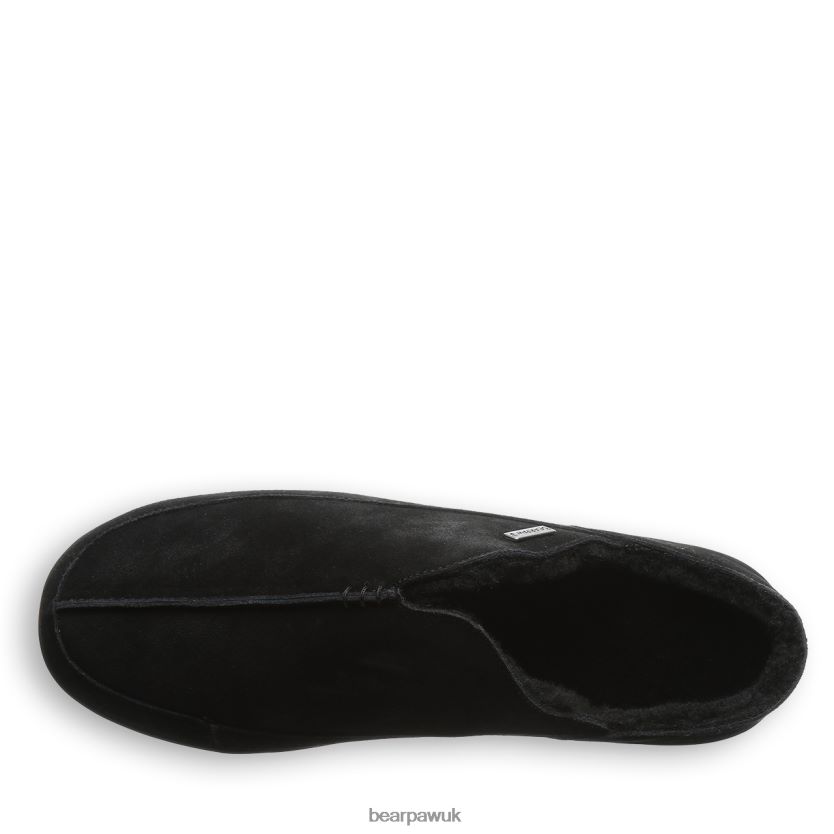 Slippers UK BEARPAW Men Bruce Black 44J6526