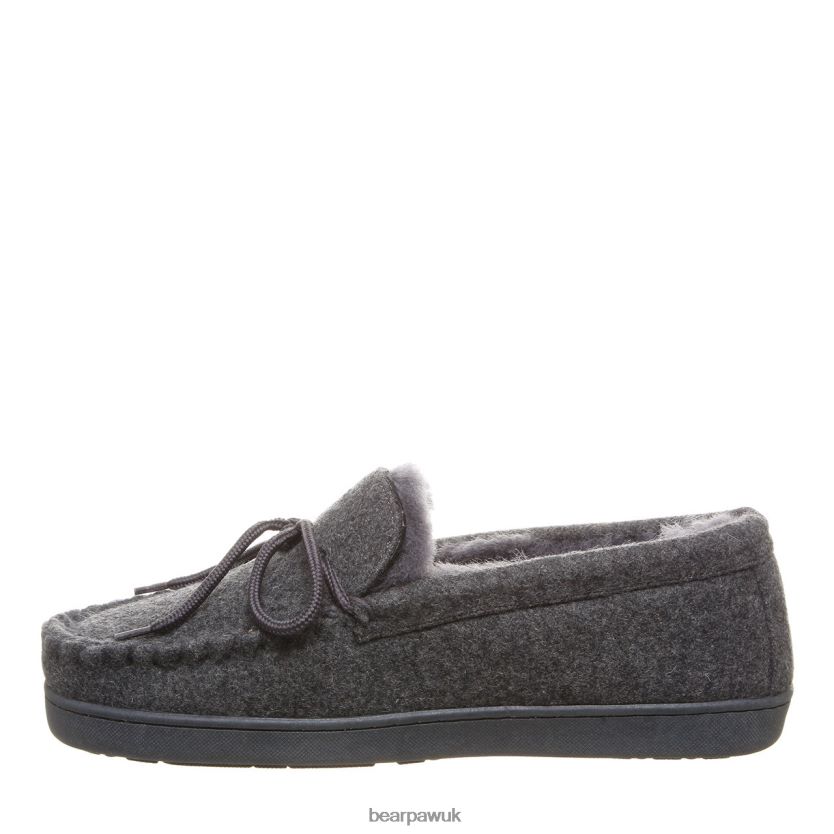 Slippers UK BEARPAW Men Moc II Gray 44J6537