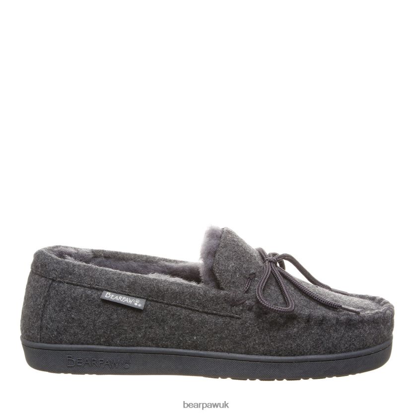 Slippers UK BEARPAW Men Moc II Gray 44J6537