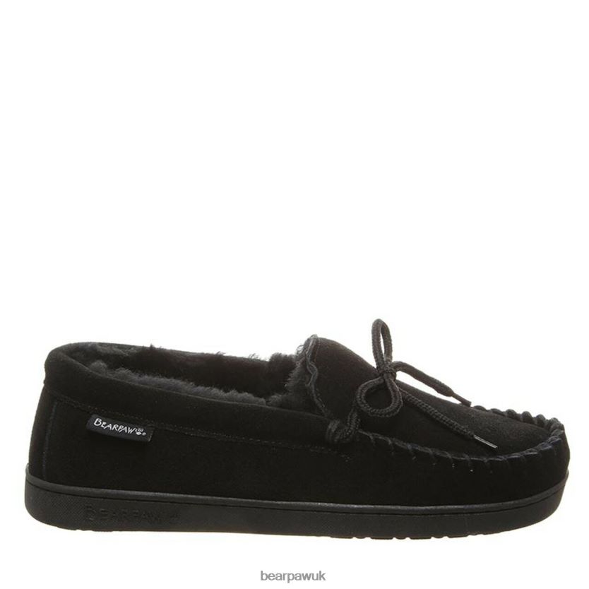 Slippers UK BEARPAW Men Moc II Wide Black 44J6527