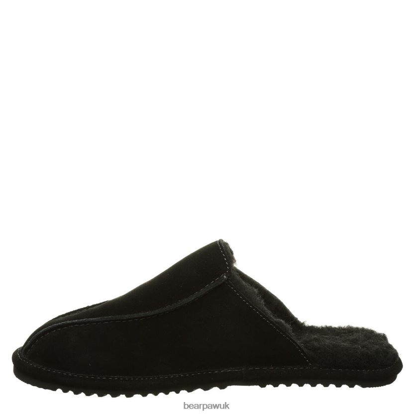 Slippers UK BEARPAW Men Pierre Black 44J6529