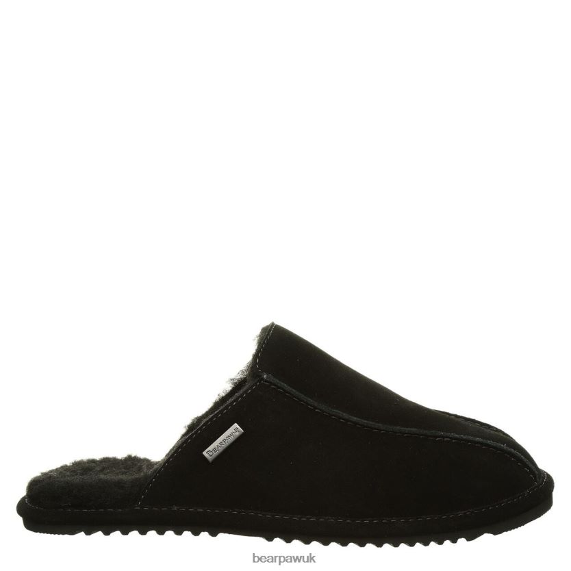 Slippers UK BEARPAW Men Pierre Black 44J6529