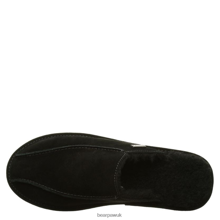 Slippers UK BEARPAW Men Pierre Black 44J6529
