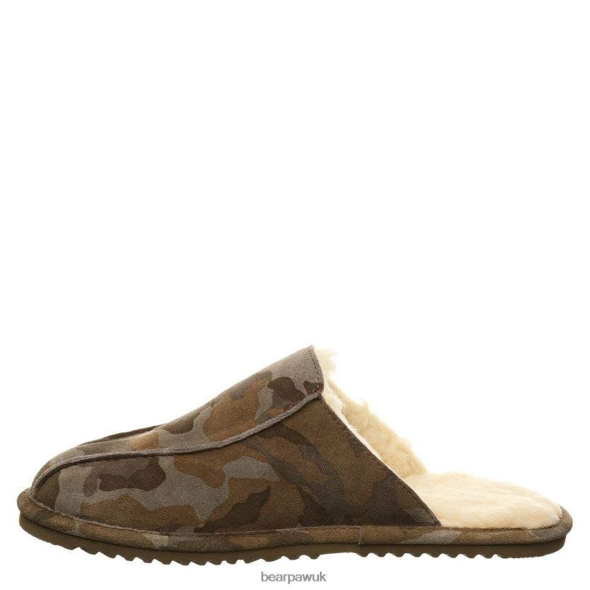 Slippers UK BEARPAW Men Pierre Earth Camo 44J6538