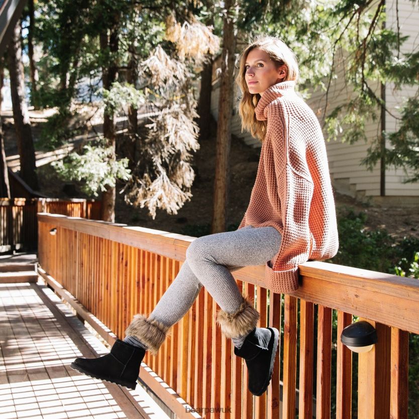 Boots UK BEARPAW Women Alyssa Black 44J683