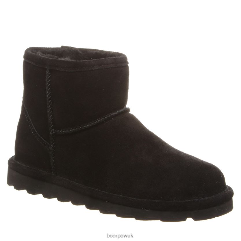 Boots UK BEARPAW Women Alyssa Wide Black 44J680