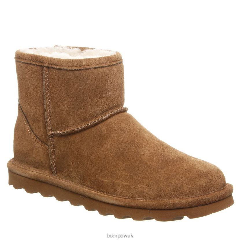 Boots UK BEARPAW Women Alyssa Wide Hickory 44J679