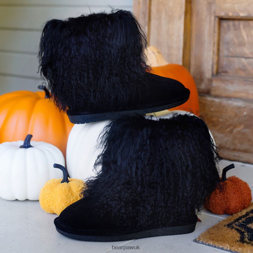 Boots UK BEARPAW Women Boo Black 44J6105